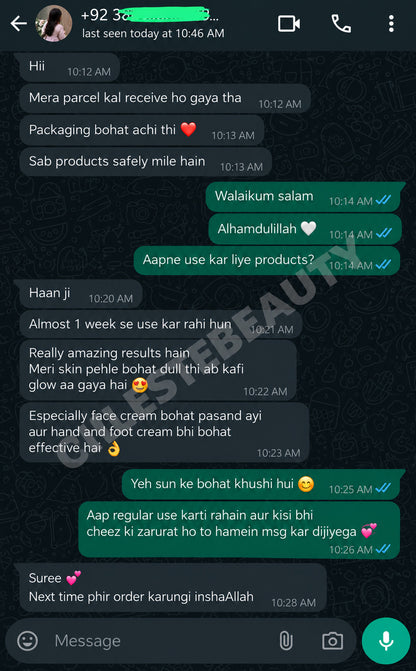 FACE WHITENING CREAM