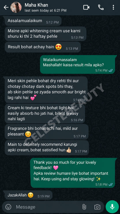 FACE WHITENING CREAM