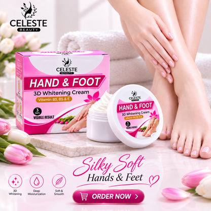 HAND & FOOT WHITENING CREAM