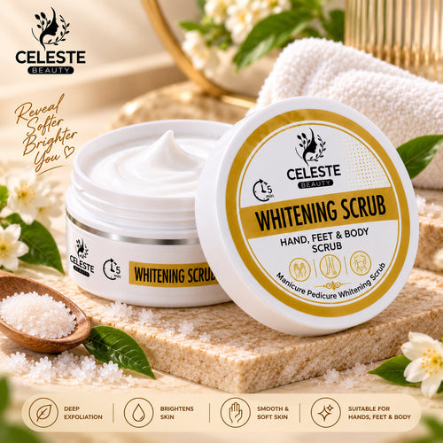 CELESTE BEAUTY WHITENING BODY SCRUB