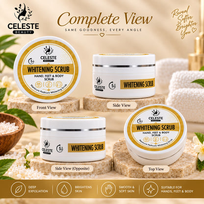 CELESTE BEAUTY WHITENING BODY SCRUB