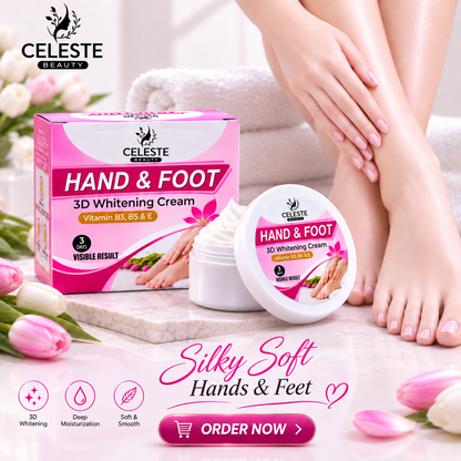 HAND & FOOT WHITENING CREAM
